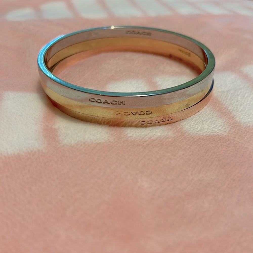 Coach bangles